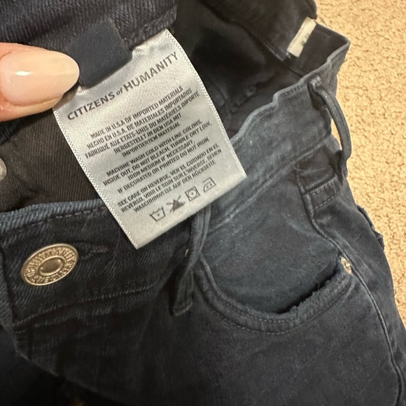 BNWOT Citizens of Humanity Rocket Ankle Mid Rise Skinny (Ultra Marine) - Picture 5 of 7